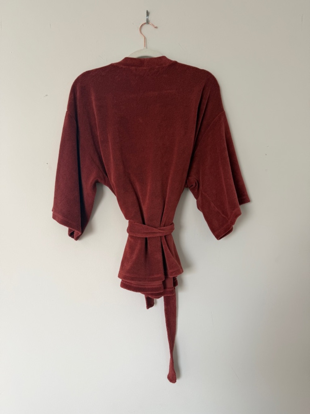 Suzie Kondi Terry Malsori Short Robe - Kinna Brown - Picture 5 of 7